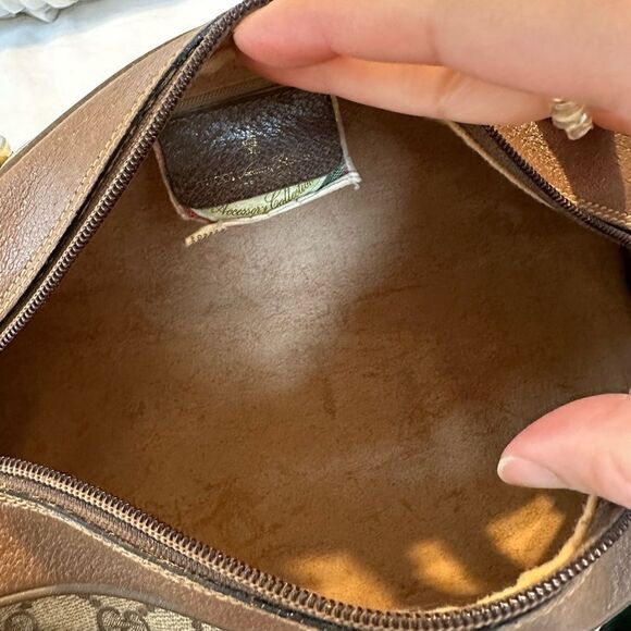 Vintage Gucci canvas and leather bag - Picture 16 of 16